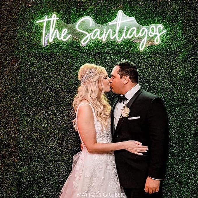 Custom Neon Signs, Neon Sign Customizable for Wall Decor, Personalized Neon Sign for Wedding Birthday Party Gift Any Text Logo