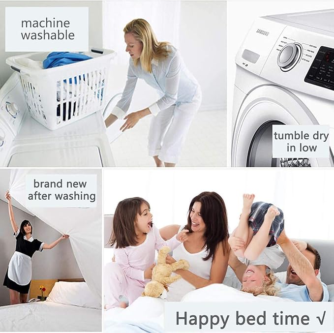 EASELAND Twin XL Down Alternative Comforter - Quilted Duvet Insert for All Seasons, Soft Lightweight with Corner Tabs, Summer Winter Warm Bedding, Dark Grey 68×92 Inches