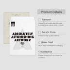 SIGNWIN Poster Bathroom Decor 11"x14", Wall Art Room Decor Multicolor for Living Room, Bedroom, Office Vintage Wildflower Plant Collage Drawing Nature Wilderness Plant Art Floral Botanical