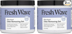 Fresh Wave Lavender Odor Removing Gel, 15 oz., Pack of 2 - Safer Odor Absorbers for Home, Natural Plant-Based Odor Eliminator, Every 15 oz. lasts 30-60 Days, For Cooking, Trash & Pets