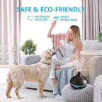 Diffusers for Essential Oils Large Room, 550ml Essential Oil Diffusers with Remote Control, Ultrasonic Oil Diffuser with Timer, 7 Colors Light for Bedroom