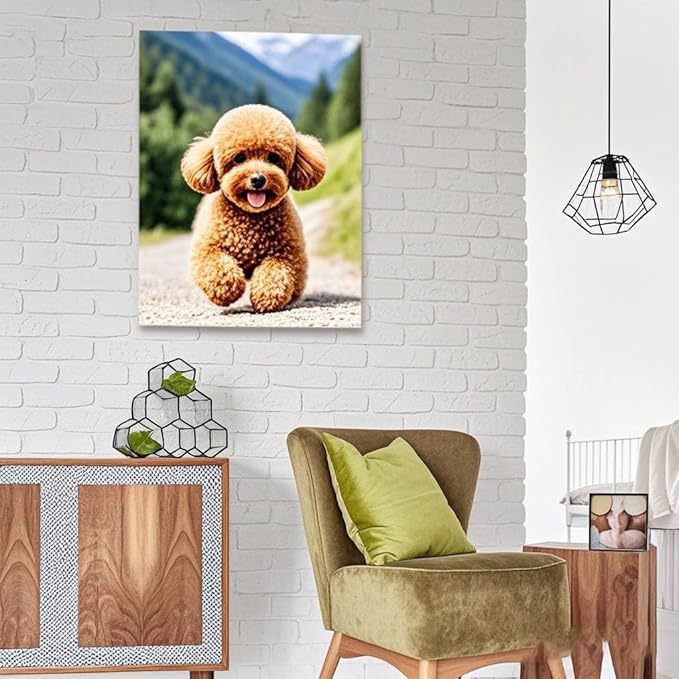 Personalized Photo to Canvas Print - Canvas Prints With Your Photos on Custom Wall Art for Bedroom, Living Room, Wedding Baby Pet Family Picture Framed Wall Art (18" W x 24" H)