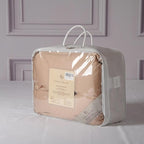 CUDDLE DREAMS Lightweight Silk Filled Comforter for Summer, Detachable Tencel Duvet Cover for Easy Care, Naturally Breathable (Bronze, King)