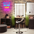 Makeup Studio Neon Sign for Wall Decor, Spa Beauty Room Neon Light,Dimmable Beauty Salon LED Light Up Sign for Bedroom, Business, Salon Decorations