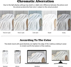 NEWCOSPLAY Faux Fur Twin Blanket White Bubble Blanket Thick Warm Soft for Couch Sofa Bed 550GSM (White, Twin(60"x80"))