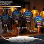 Makeup Studio Neon Sign for Wall Decor, Spa Beauty Room Neon Light,Dimmable Beauty Salon LED Light Up Sign for Bedroom, Business, Salon Decorations