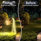 Solar Watering Can Light - Solar Yard Decorations Outdoor,Garden Decor Lights for Yard,IP65 Waterproof Hanging Lantern Lights,Outside Garden Flower Bed Decor Light for Moms Birthday