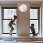 Wall Clock, Silent Clock, Wall Clocks Battery Operated， 12 inch Modern Wall Clock, Suitable for Offices, Living Rooms, Kitchens, Homes, Schools (White)