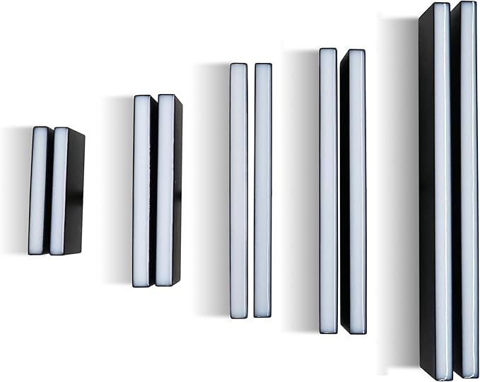 LUMENGY Paver Light Slim 0.5x12 Inch Glare-Free Brick Lighting for Pavers, Walls, Driveway, Pathway & Garden, 5000K 12V Waterproof, Drive-Over Rated