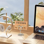 Table Number Holders 20Pcs - 2 Inch Mini Place Card Holder Short Table Number Stands for Wedding Party Graduation Reception Restaurant Home Centerpiece Decorations Office Memo (Silver)