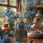 Vintage Glass Vases for Flowers, Set of 3 Grey Vases for Farmhouse Wedding Centerpiece Cylinder Bottle for Reception Table Decoration Home Decor Floral Arrangements