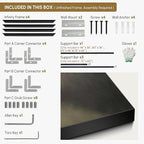 SIGNWIN 46"x72" Extra Large Framed Wall Art Muted Forest Path Soft Misty Woodland Scene Illustration for Home Living Room Bedroom Decor (Frame Assembly Required)