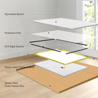 Gold Bathroom Mirror, 72x30 Inch Rectangular Framed Mirror, Large Wall Mounted Bathroom Vanity Mirror Over Sink for Bedroom,Restroom, Living Room, Hangs Vertically or Horizontally