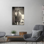 ART Jesus Saving Lamb Canvas Wall Jesus He Left the 99 to rescue Me Lamb Picture Wall Canvas Print Christian Framed Canvas Wall Decor