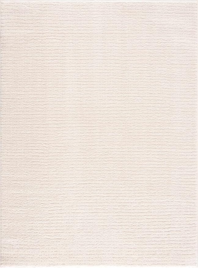 BoutiqueRugs Keita Ivory Mosaic Area Rug - Bone - 6'7" x 9'