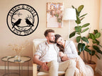 Personalized Anniversary Wedding Gifts for Couple | Wedding Gifts for Couples 2025 | Couples Gift for Her | Anniversary Wedding Date Sign