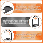 Wall Plant Holder, Wall Planter for Indoor Plants, Window Plant shelves for Multiple Plants Indoor Outdoor, Framed Plant Holder for Home Decor (2 Pack)