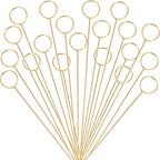 20 Pcs Floral Pick Card Holder Picture Holders Wire Clip for Tables, DIY Craft Gift Card Holder for Centerpieces Memo Holder Metal Place Card Holders for Party Birthday Office Cake Topper