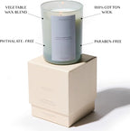 Eucalyptus Fig & Sandalwood Scented Candle | Benevolence LA Sun-Kissed Collection | 11oz, 60 Hour Burn | Natural Soy Wax, Cotton Wick | Fall Scented Candles for Home, Bedroom – Pacific Driftwood