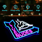 Lady Neon Signs for Wall Decor LED Neon Sign for Room Neon Light Sign for Wall Decor Birthday Party USB Powered