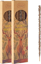 Incense Sticks – 28 Natural Sticks with 7 Scents: Palo Santo, White Sage, Lavender, Rose, Sandalwood, Agarwood & Osmanthus – for Meditation, Spiritual Use & Stress Relief Gifts