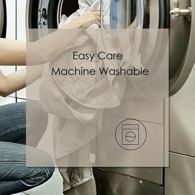 EP Mode Lightweight Quilt Blanket for Summer, Viscose from Bamboo Fabric & Filling, Natural, Breathable & Machine Washable- Sandshell, Twin