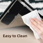 Rug Carpet Non Slip Grippers 8PCS, Reusable Non-Slip Rug Pads，Double Sided Mat Corner Gripper Tape,Strong Adhesive Rug Stickers,Grippers for Area Carpet,No Damage Removable for Hardwood Floors