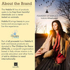 Nabila K Jasmine & Honey Reed Diffuser Set – Mediterranean Floral & Sweet Aromatic Oil for Home – Long-Lasting, Smokeless Scent – Made in USA – Includes Reeds + Bottle – Flameless Candle Alternative