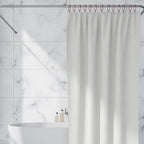 Hotop 30 Pcs Metal Drapery Curtain Rings 0.98/1.26/1.65 inch Interior Diameter and 30 Pcs Hanging Curtain Drapery Pin Hooks for Window Door Shower(32 mm,Brown)