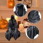 5.1 Inch Resin Tabletop Gothic Decor Sitting Statue, Resin Statue Gothic Decor, Fits On Sturdy Shelf and Has A Cool Mystic Look(2PCS)