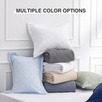 Love's cabin Quilts for Queen Bed Sage Bedspreads Bedding Set - Summer Lightweight Bedspread Comforter - Wave Pattern Bedding Coverlet for All Season - 3 Pieces (1 Quilt, 2 Pillow Shams)