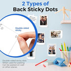 TWING 432 Pack (1 Box) Acrylic Fridge Magnet Frames, Double Sided Photo Refrigerator Magnetic Photo Frame for Fujifilm Instax Mini, Clear Picture Display Frame, Polaroid Photos Holder 2.4 x 3.5 in