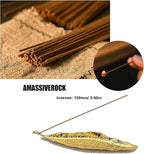 Chinese Incense Sticks Gift Set - Pack of 5 (120) Natural Sandalwood, Lavender, Jasmine, Osmanthus, Rose Incense Stick Scent Gifts