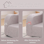 Welnow 2-in-1 Kids Sofa Chair, Convertible Toddler Chair Flip Out Children Sofa Chair with Wave Armrests Folding Kids Play Sofa with Side Pockets & Removable Cover Armchair for Girl or Boy