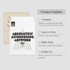 SIGNWIN Adhesive Canvas Poster Watercolor Floral Botanical Vintage Minimalist for Living Room, Bedroom, Office - 12"x16"x4