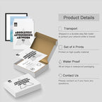 SIGNWIN Framed Ocean Nautical Landscape Wall Art, Set of 4 Surfing Surfboard Aerial View Wall Decor Prints, Nature Wilderness Wall Décor for Living Room, Bedroom Black - 12"x16" Black