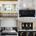 Raindrop Pendant Light Fixtures Set of 3, Brass Glass Pendant Lighting, Teardrops Pendant Lights Kitchen Island, Indoor Pendant Light for Kitchen Island Bedroom Bathroom, Included Bulb