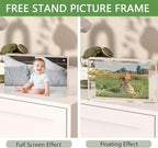 3PACK Acrylic Picture Frames 4x6 Magnetic Acrylic Picture Frames,Freestand Photo Frame Bulk,4 by 6 Clear Double-Sided Picture Frame with Gift Box Christmas Gift