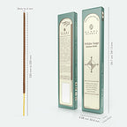 White Sage Incense Sticks, Organic Hand Dipped Incense, Natural Herbs & Aromatic Ingredients, Contain 40 Sticks Inside, Burn Time 45 to 60 Minutes, Spiritual Gifts, Serene Incense by Karma Pledge