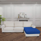 Easy-Going Sectional Couch Covers for Dogs L Shape Sofa Cover Reversible Sofa Slipcover Chaise Lounge Cover Furniture Protector Cover for Pets Dog Cat (42 x 68 inches, Classic Blue/Classic Blue)