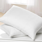 Martex Twin Pack Pillow, King (U.S. Standard), White