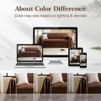 Couch Cover for Dogs Sectional Sofa Covers Washable for 2 Cushion Couch, Chenille Couch Cover Blanket Sectional Sofa Slipcovers, Multi-Use Furniture Protector for Kids, Pets, 71" X118", Coffee