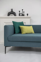 Couch Pillow Cases 12x20 Chartreuse: 2 Pack Cozy Soft Velvet Rectangular Throw Pillow Covers for Farmhouse Home Decor