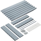 Land Guard 8×4×2ft Galvanized Raised Garden Bed, Planter Boxes Outdoor, Raised Garden Beds Outdoor for Vegetables, Flowers, Herbs, 479 Gallons, Modern Gray… B0CWTYXT24