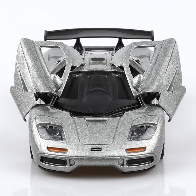 1/36 Scale Mclaren F1 1994 Diecast Cars Models,Pull Back Vehicles Mclaren Toy Cars,Cars Gifts for Boys Girls Silver