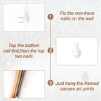 Aurlan Tree of Life Hand Painted Framed Wall Decor(40"x20"), Large Abstract Girl under Tree Oil Painting Canvas Artwork, Modern Nature Landscape Art for Office Living Room Bedroom