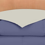 Modern Threads Down Alternative Reversible Comforter Blue/Cream King