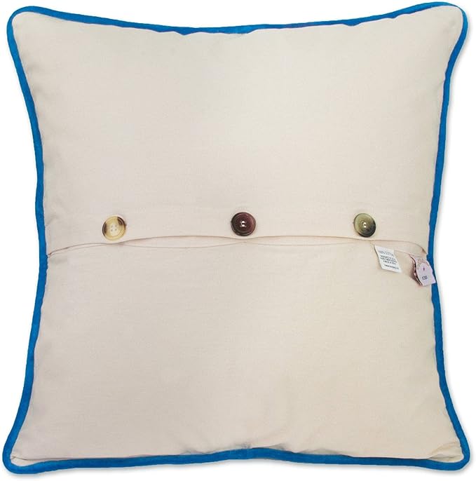 Catstudio St. Augustine Embroidered Decorative Throw Pillow