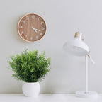 Artificial Plants Flowers Grass Shrubs 8 Pack No Fade Faux Plastic Flowers Outdoor for Farmhouse Garden Porch Patio Indoor Wedding Decoration Greenery Fake Plants uv Resistant