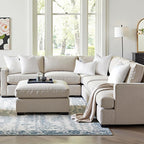 MIULEE 22x22 Down Alternative Pillow Insert Euro Decorative Throw Pillow 22 x 22 Inch Body Bed Sleeping Ultra Soft Fluffy Form for Sofa Couch Bed